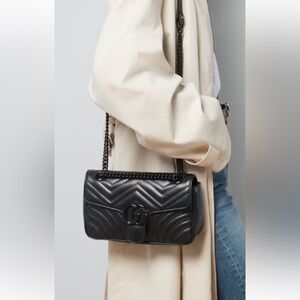 Gucci GG Marmont Black Shoulder Bag
